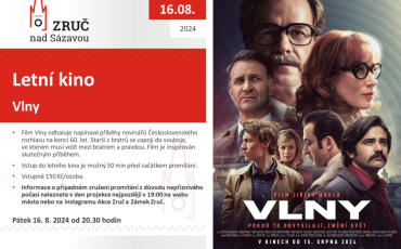 Letní kino - Vlny 16.8.2024