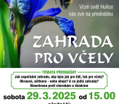 Pozvánka na přednášku: „Zahrada pro včely“