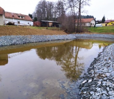 Revitalizace rybníku v obci Horka II, místní část Čejtice, č.p. 1770/3